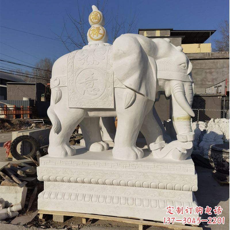 鹤壁大象石雕——永恒传承