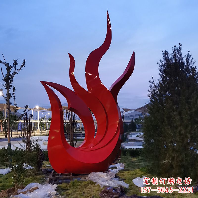 鹤壁精致工艺大型不锈钢凤凰雕塑