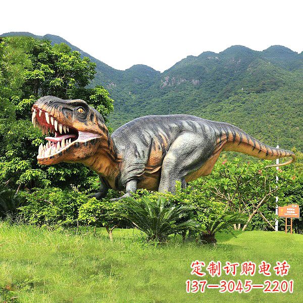 鹤壁大型仿真恐龙公园雕塑