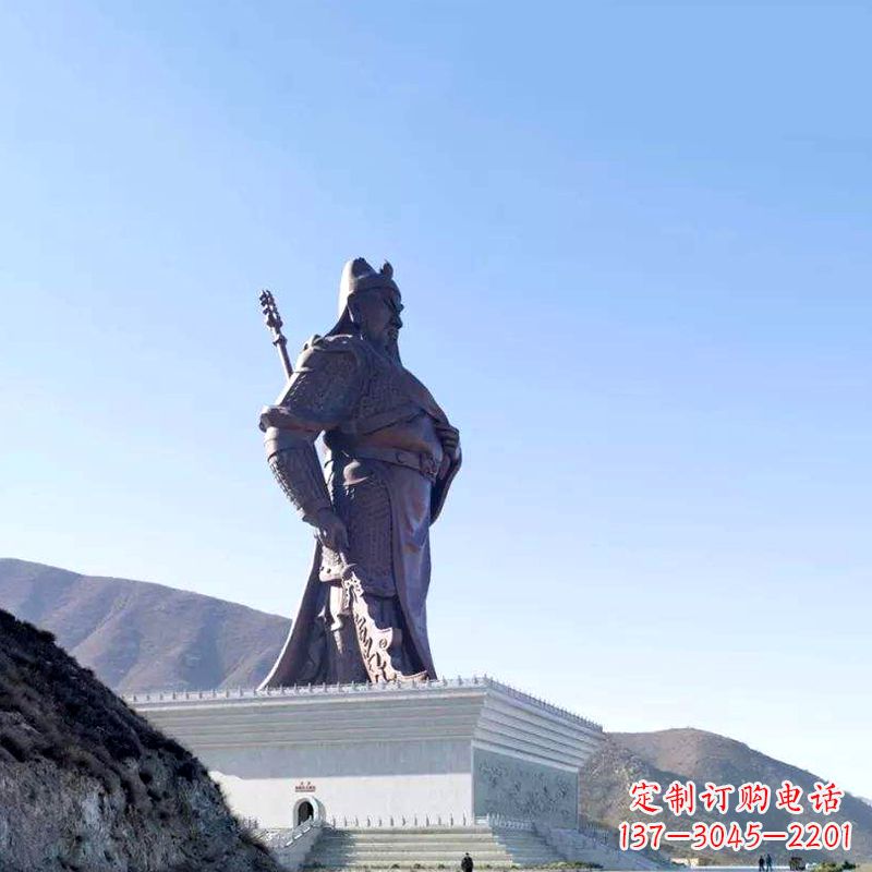 鹤壁关公铸铜雕塑——传承三国历史文化的精美雕塑