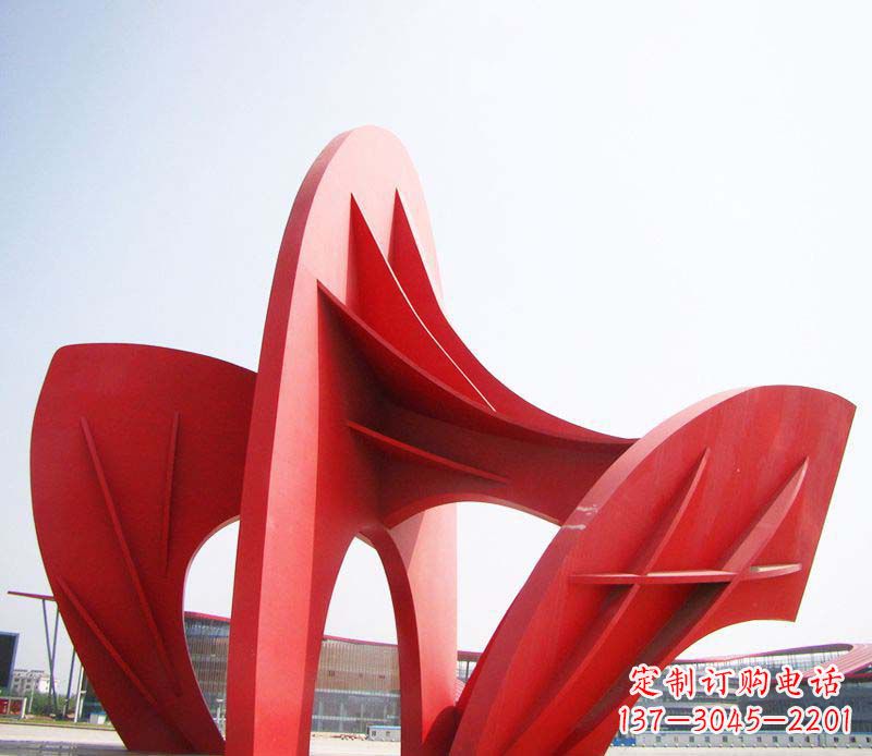 鹤壁精美不锈钢拱门雕塑