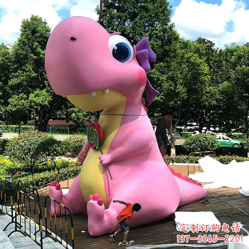 鹤壁恐龙大型雕塑景观