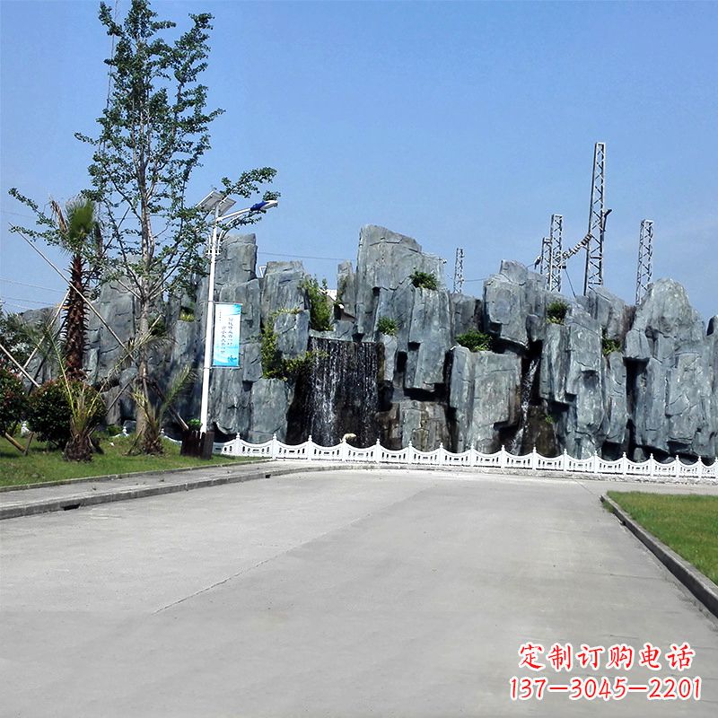 鹤壁大型塑石假山雕塑
