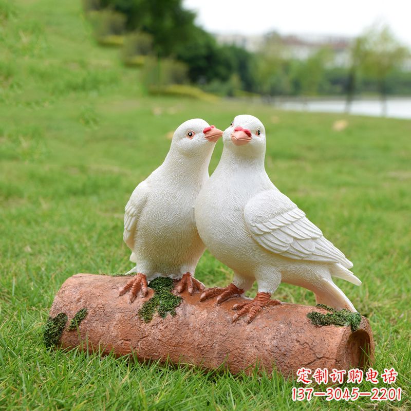 鹤壁精美大型和平鸽雕塑