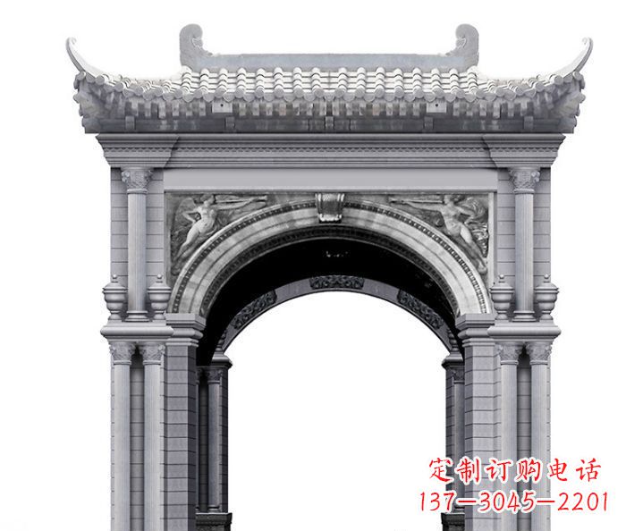 鹤壁牌坊雕塑,精美绝伦,点缀品质生活