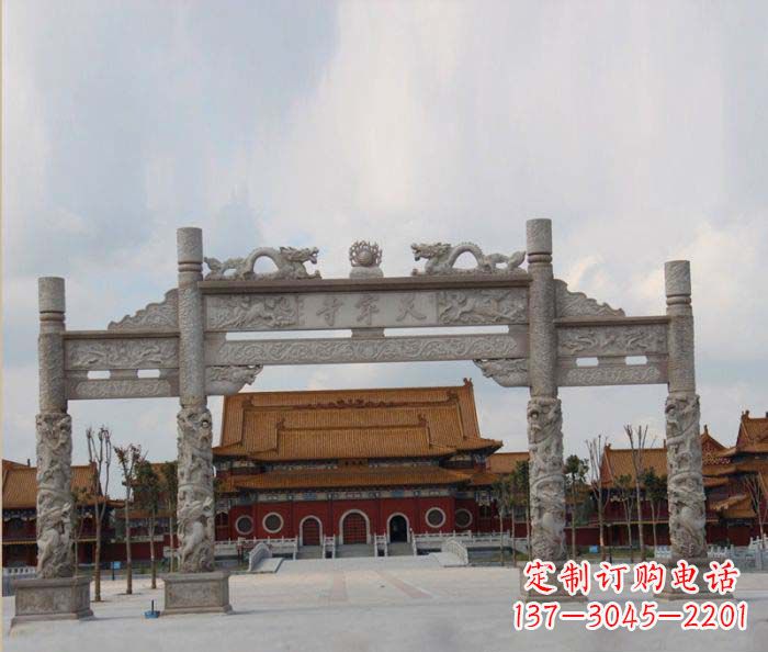 鹤壁牌楼雕塑中领雕塑为您打造独一无二的彰显个性的艺术品