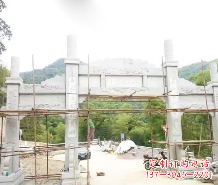鹤壁专业牌坊雕塑定制