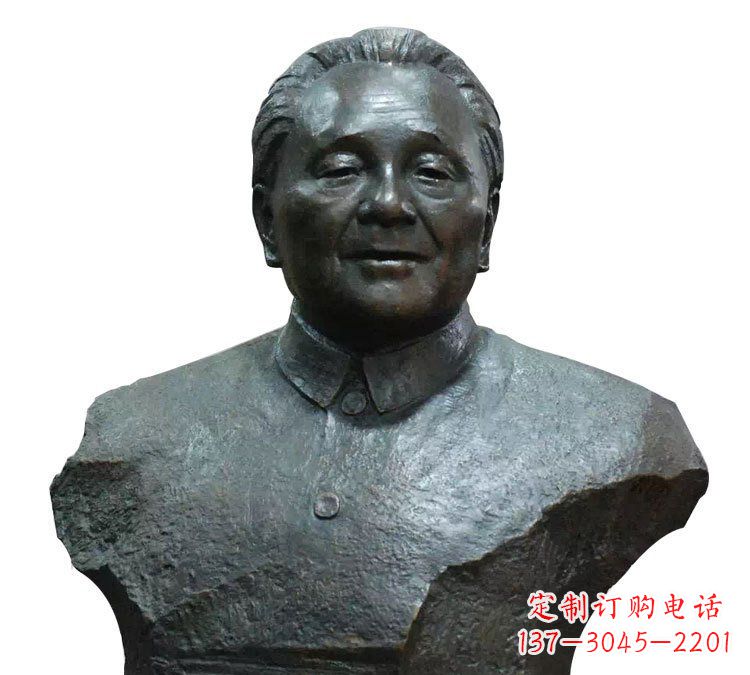 鹤壁邓小平伟人胸像铜雕