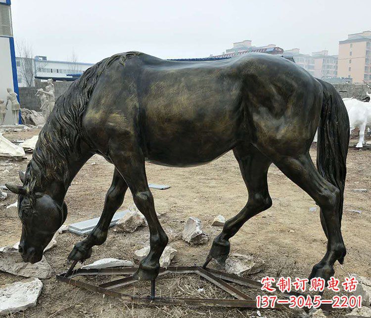 鹤壁活力玻璃钢仿铜动物雕塑