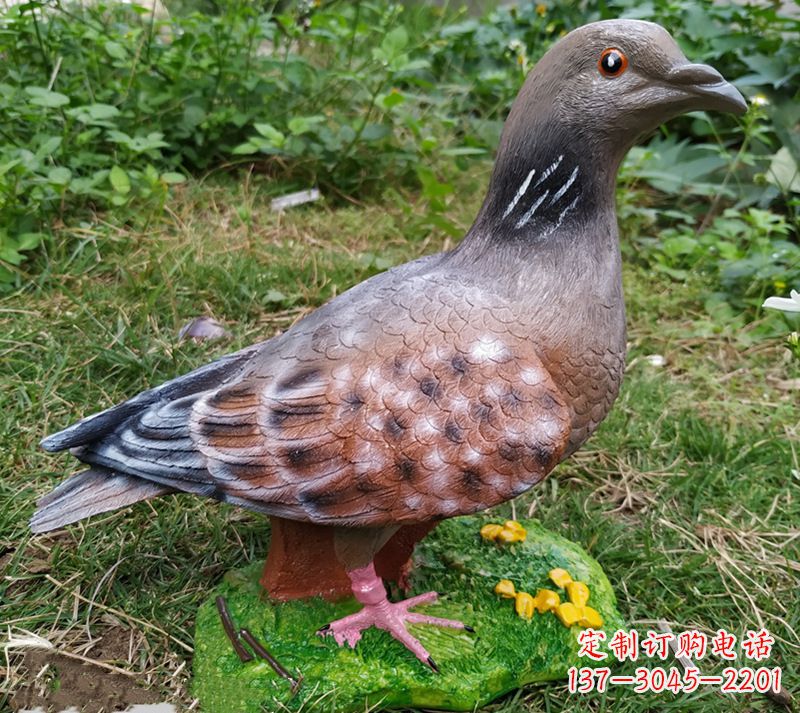 鹤壁普世和平鸽雕塑