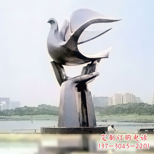 鹤壁精美鸽子雕塑