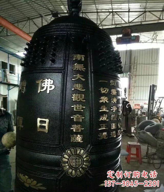 鹤壁定制铜钟寺庙铜雕