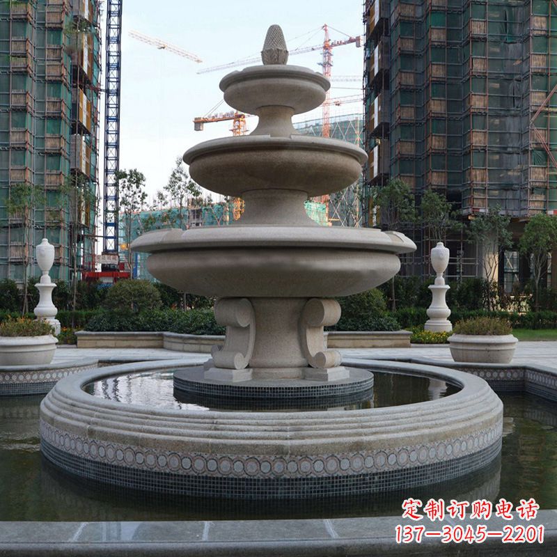 鹤壁东阳石雕喷泉雕塑定制