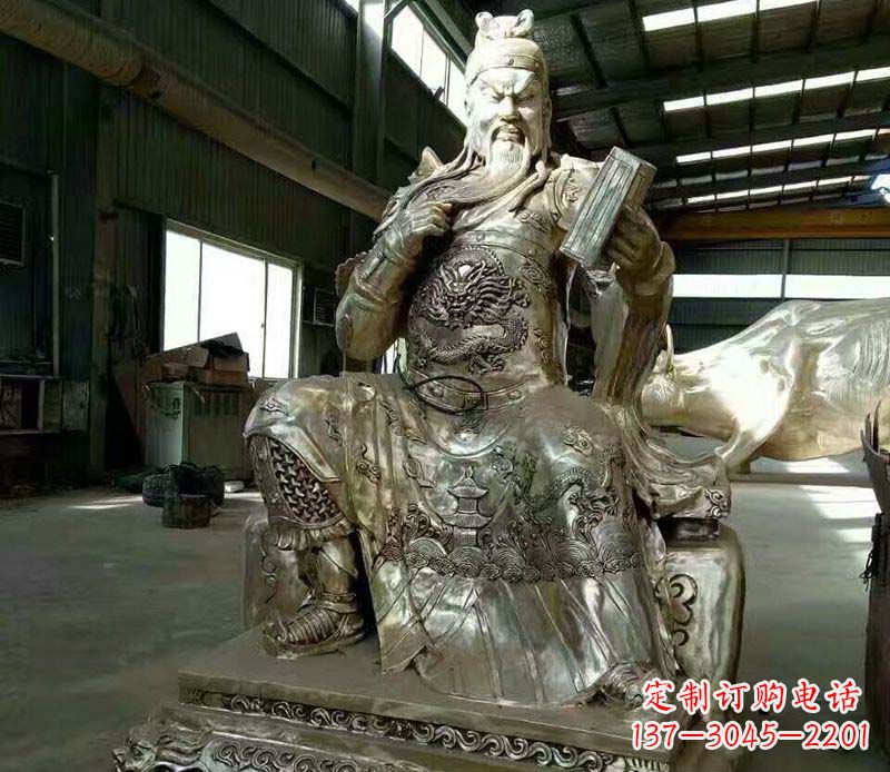 鹤壁精美关公铜雕