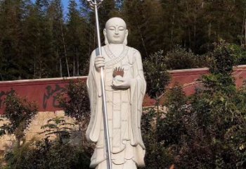 鹤壁大型地藏王佛像石雕景观雕塑