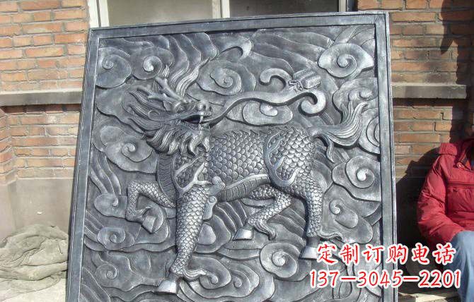 鹤壁雕塑·锻铜古典麒麟