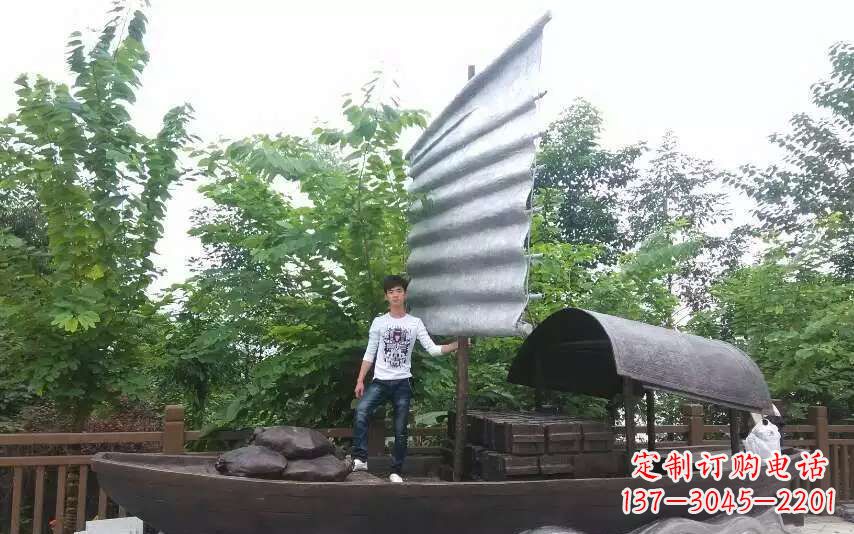 鹤壁高品质帆船铜雕