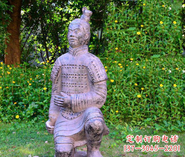 鹤壁古代兵马俑雕塑定制