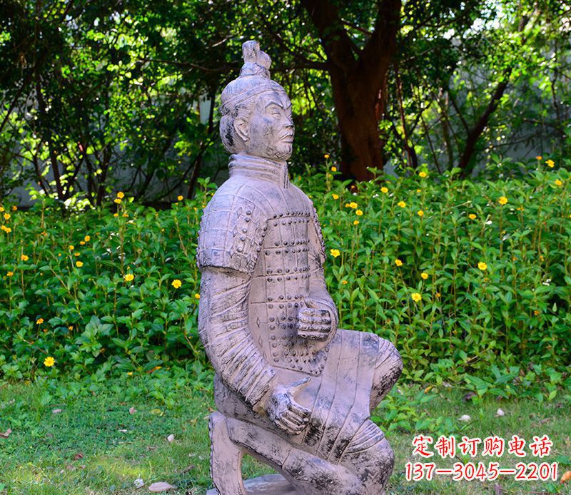 鹤壁传统文化经典--仿古兵马俑雕塑