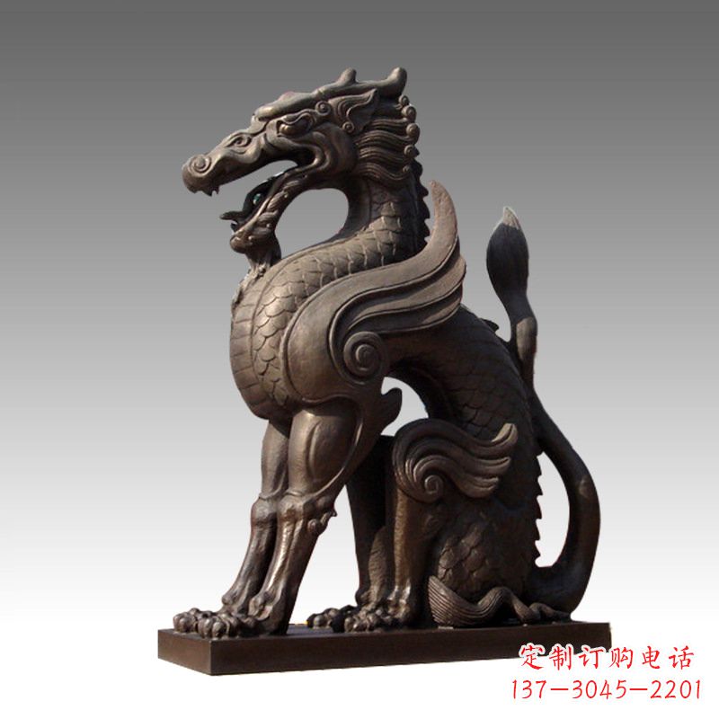 鹤壁唯美传统龙雕塑