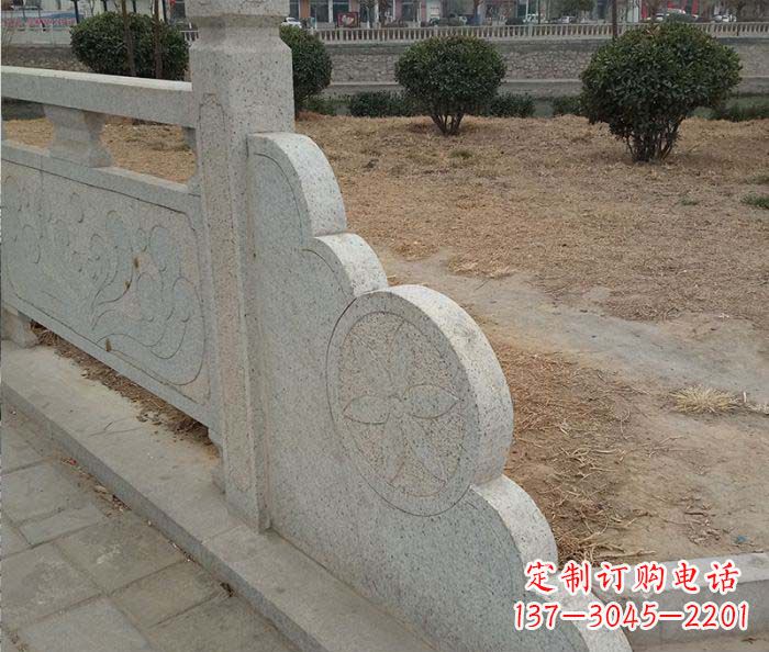 鹤壁精美仿古护城河石雕栏板
