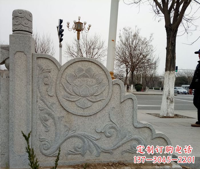 鹤壁仿古护城河石栏板