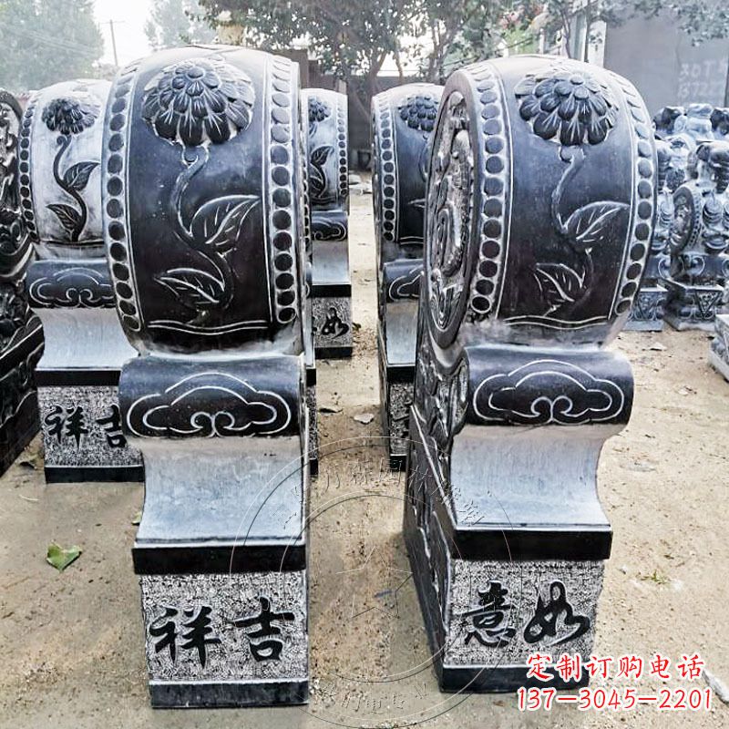 鹤壁仿古门枕石门墩雕塑