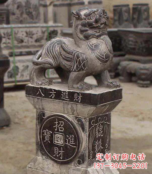 鹤壁仿古石雕貔貅 雕塑,带您走进神秘的古代世界