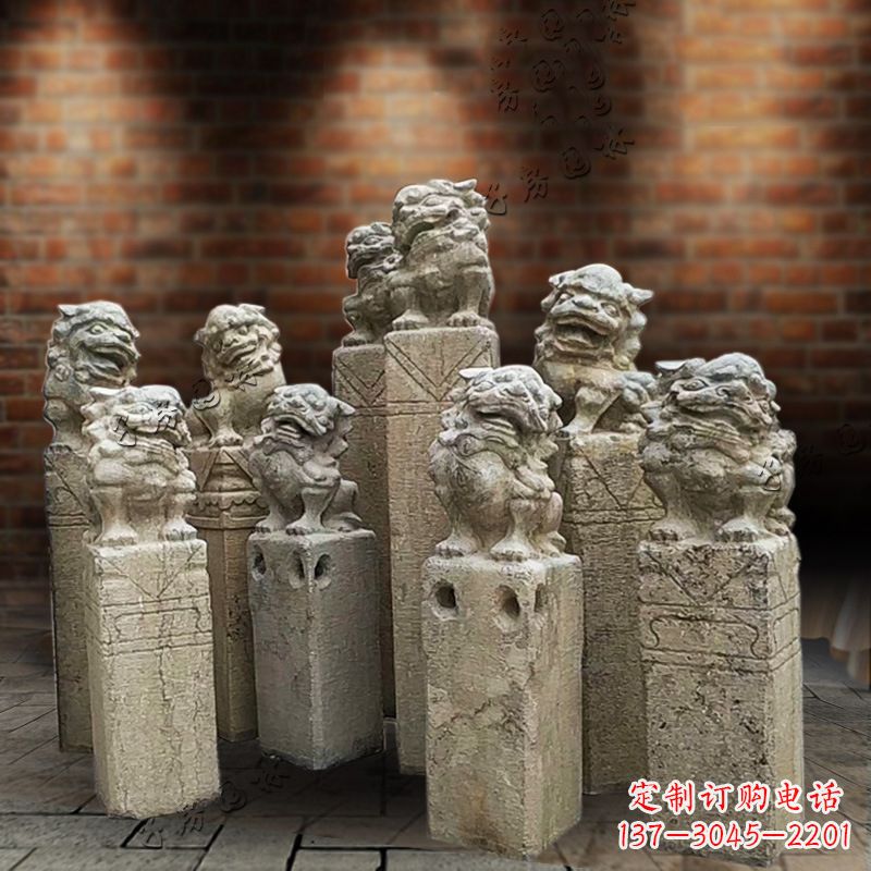 鹤壁仿古栓马雕塑