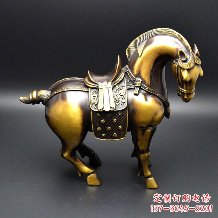 鹤壁精美仿古铜马雕塑