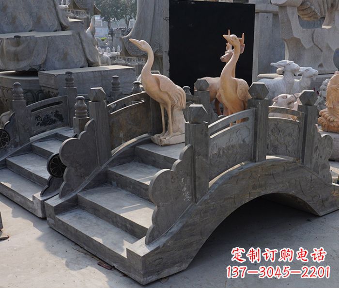 鹤壁仿古小型石拱桥_1