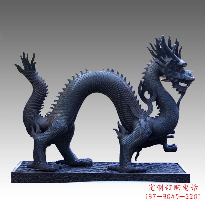 鹤壁古典风格神龙铜雕