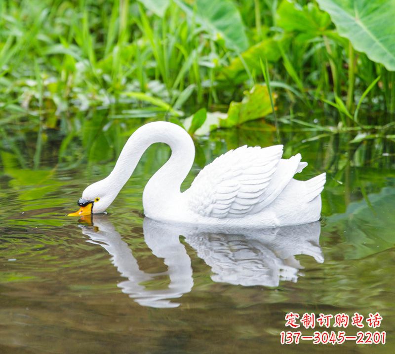 鹤壁欧式天鹅石膏雕塑