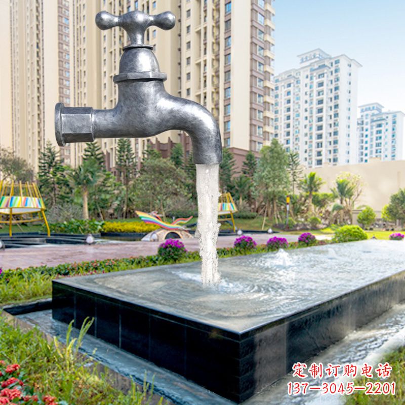 鹤壁仿真水龙头流水喷泉