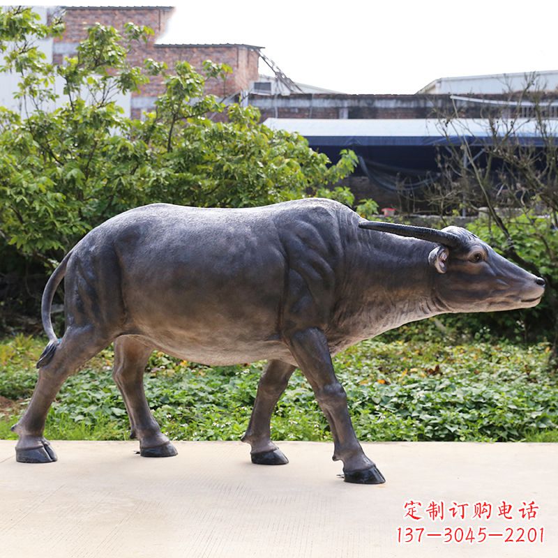 鹤壁高品质仿真水牛雕塑