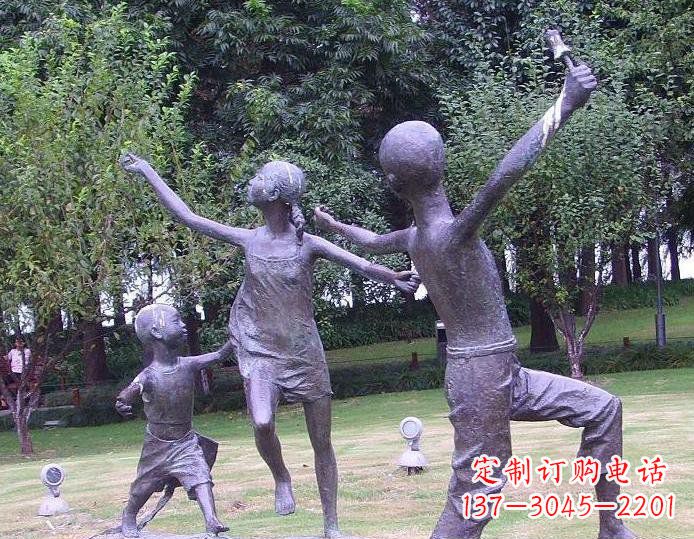 鹤壁可爱儿童雕塑