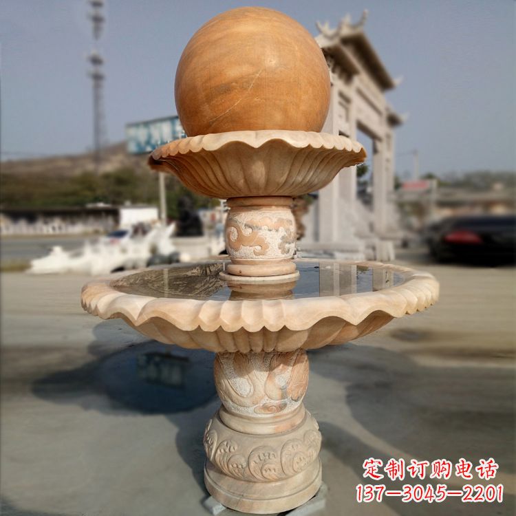 鹤壁风水球石雕塑