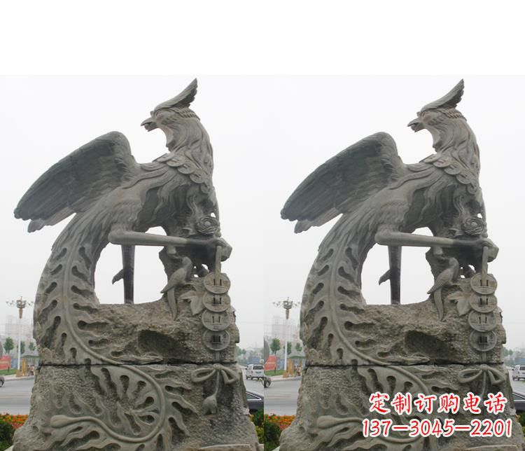 鹤壁凤凰石雕