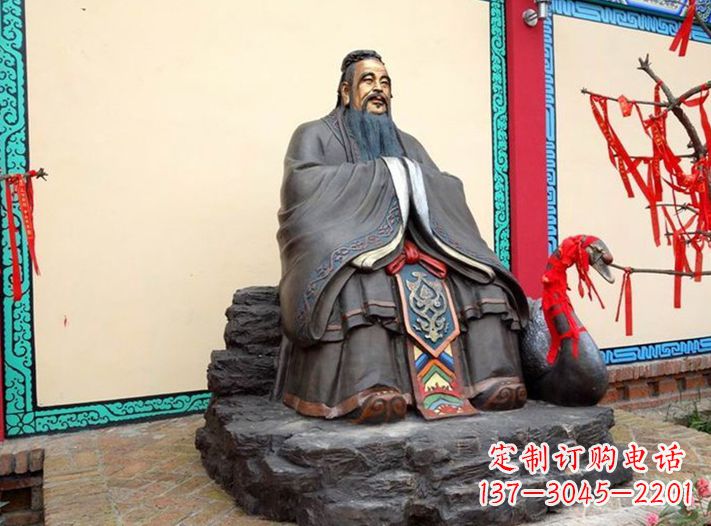 鹤壁浮雕孔子行教