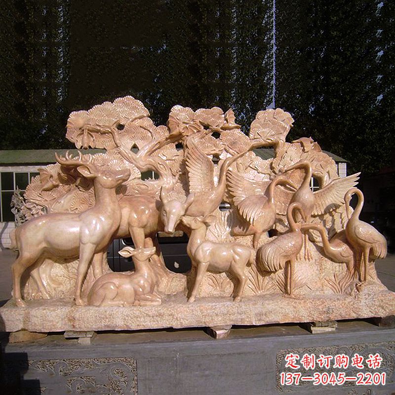 鹤壁福禄寿雕塑 | 让你的生活更有福气