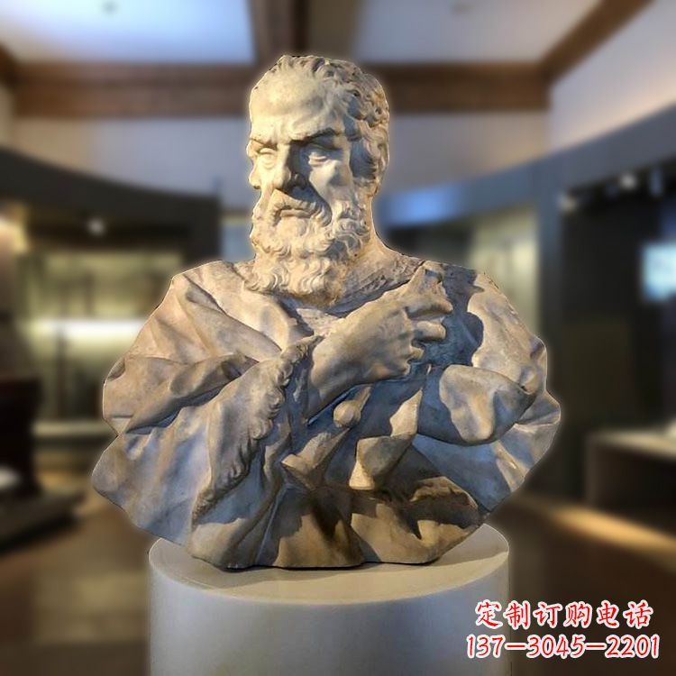 鹤壁伽利略头像雕塑--精致定制