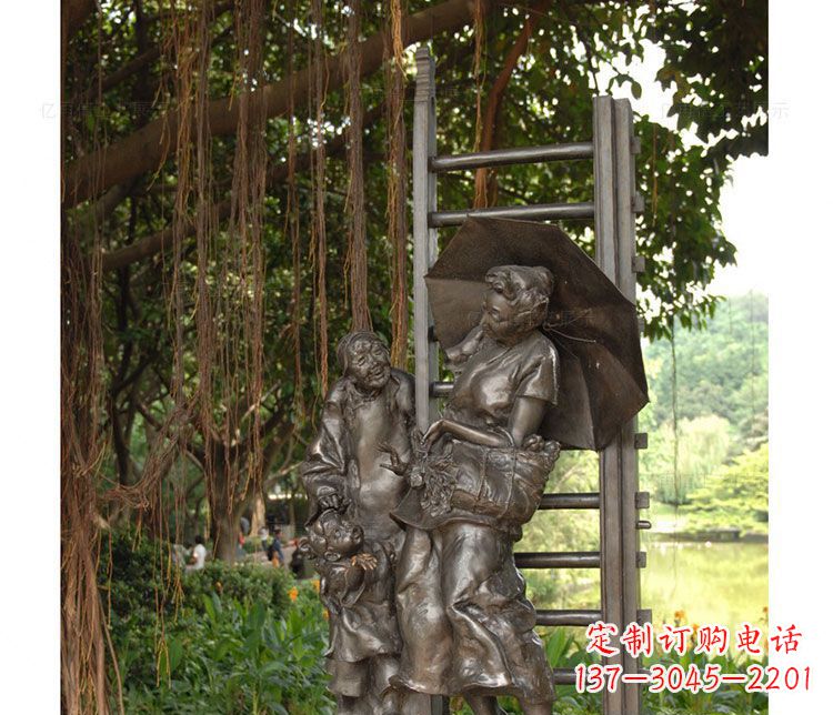 鹤壁象征女性魅力的女人铜雕