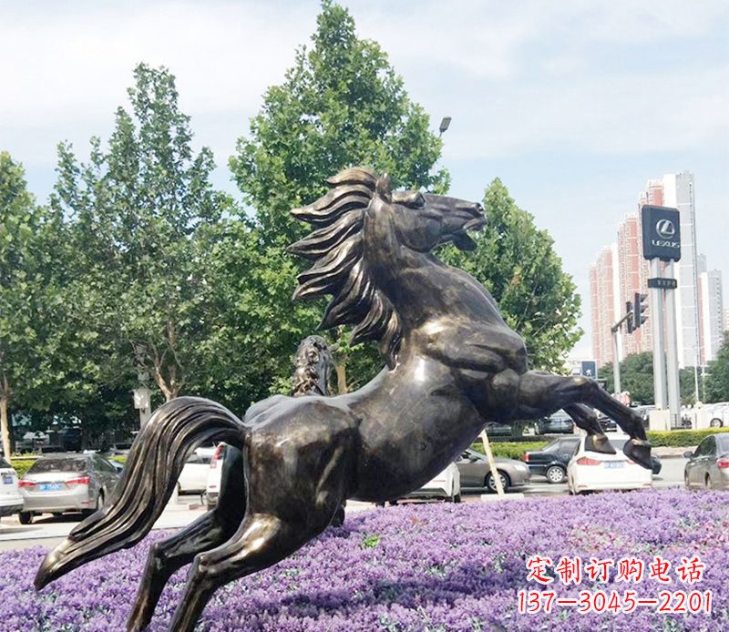 鹤壁新题目立体奔马·浪漫山林