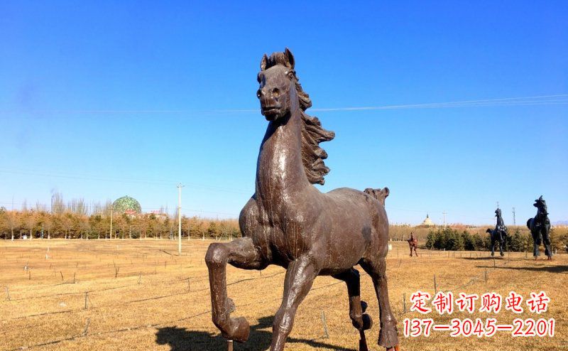 鹤壁精美大型动物雕塑