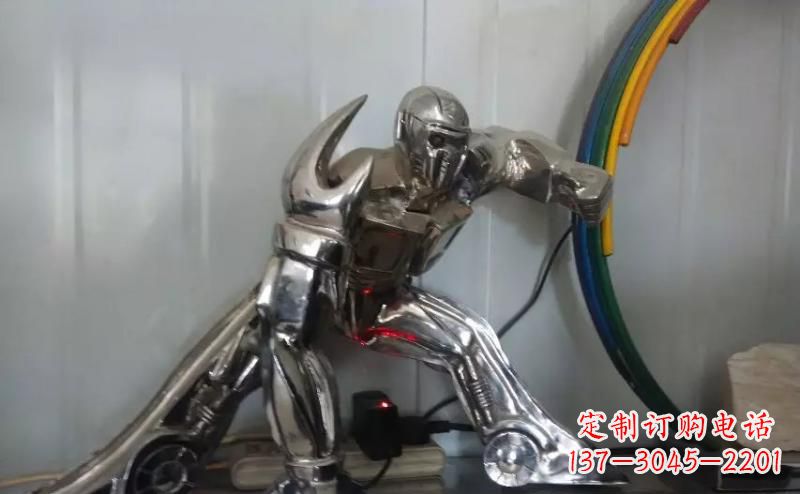 鹤壁高端式可爱机器人雕塑