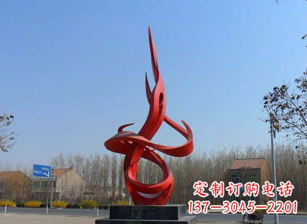 鹤壁不锈钢火苗经典建筑雕塑