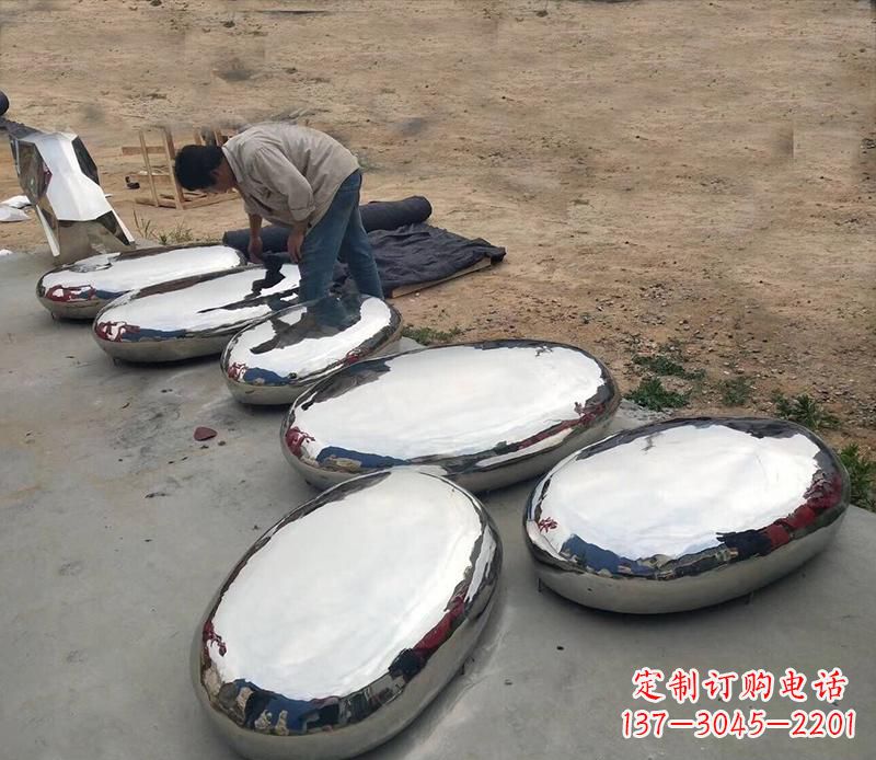 鹤壁中领雕塑水滴形艺术雕塑