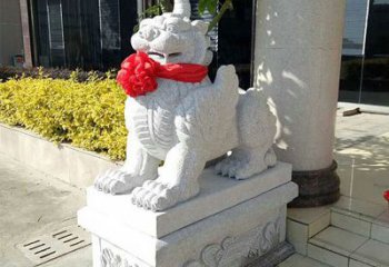 鹤壁优雅的独角兽雕塑