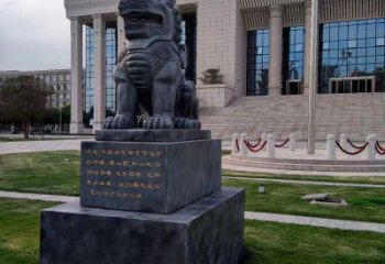 鹤壁法院神兽獬豸雕塑--正大光明庇护激励雕塑
