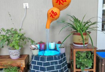 鹤壁福禄葫芦艺术陶瓷雕塑
